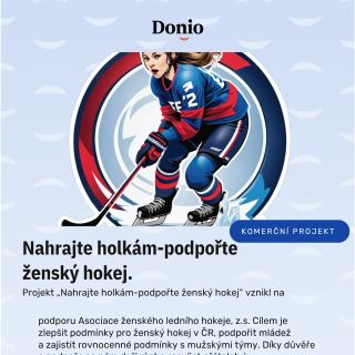 Podpořte holky a nahrajte jim pár kaček. Vděčnost, pokora, úcta a láska k hokeji není jen u mužů. I sdílení pomůže:)